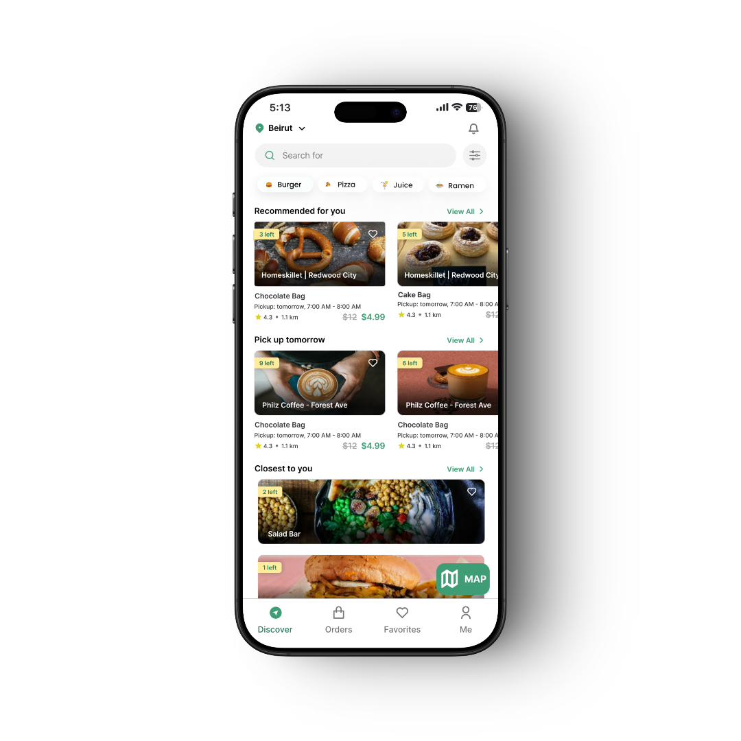 NextGrab order screen